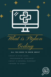 What is Python Coding