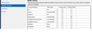 Excel To SQL Steps
