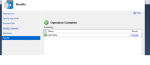 Excel To SQL Steps
