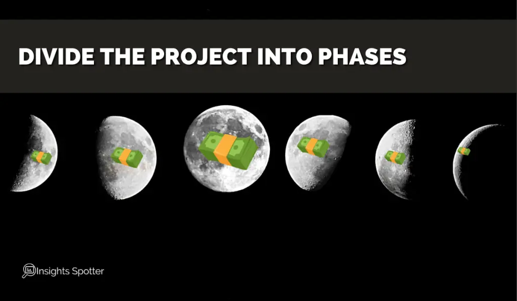 Divide the Project Into Phases With a Realistic Schedule